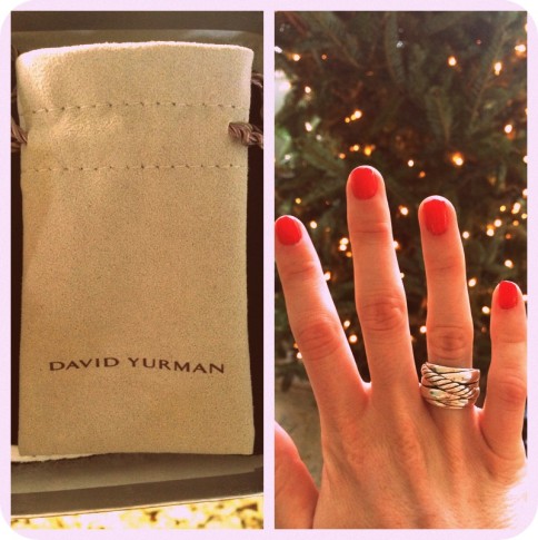#davidyurman #silver #ring #christmas 
